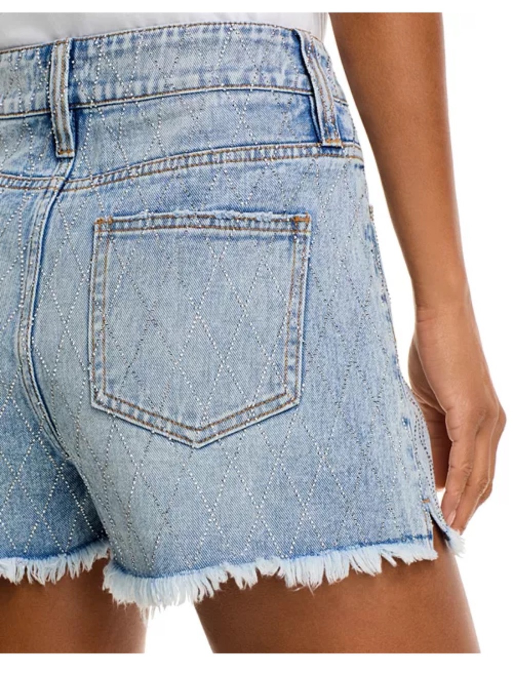 💎AQUA embellished shorts💎